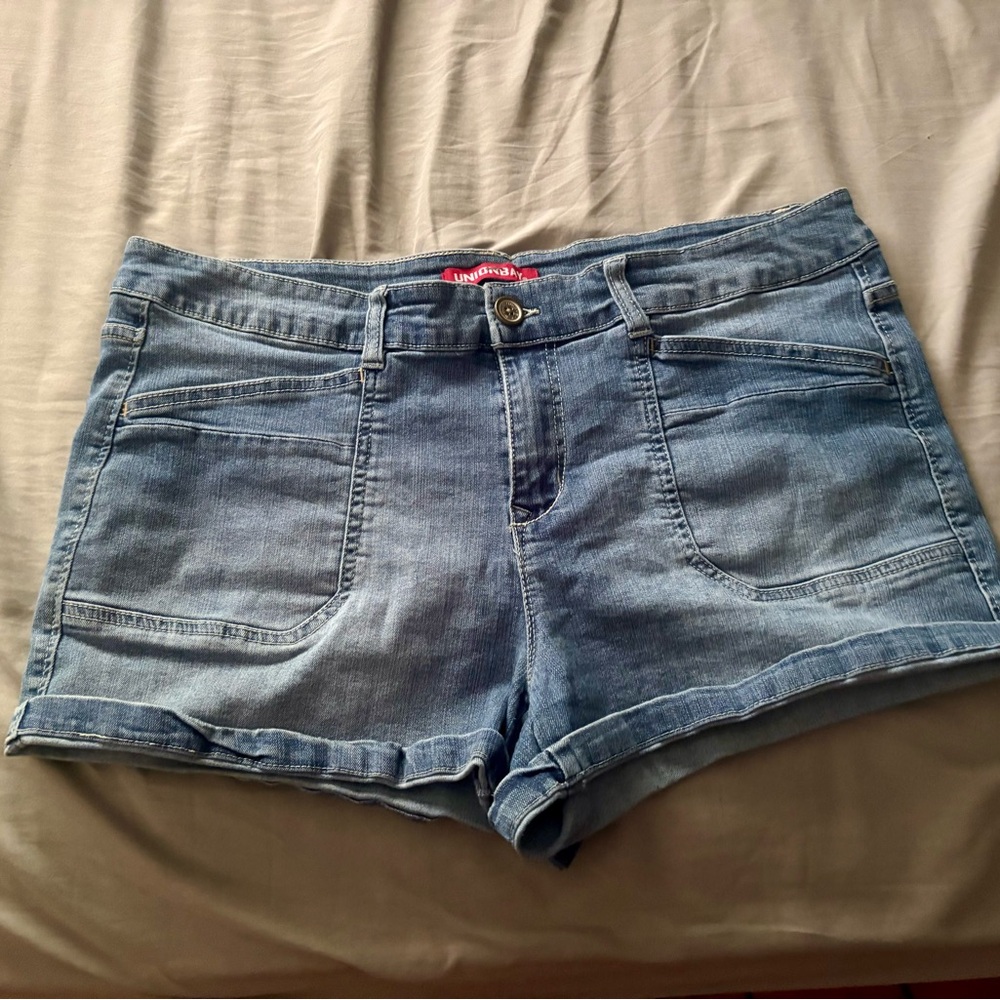 UNIONBAY Light Blue Jean Shorts